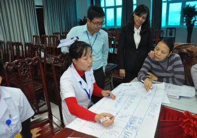 Viện DOMI tổ chức thành công khóa học Quản lý chất lượng bệnh viện tại bệnh viện Nhi Thái Bình.