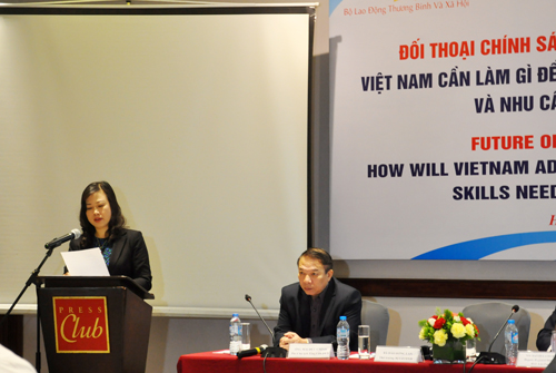 Đối thoại chính sách việc làm trong thời gian tới “Việt Nam cần làm gì để đáp ứng được thay đổi về công nghệ và nhu cầu kỹ năng lao động”