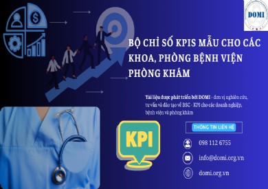 Một số mẫu KPIs cho bệnh viện và hướng dẫn xây dựng KPI nhân viên y tế đạt chuẩn từ A đến Z